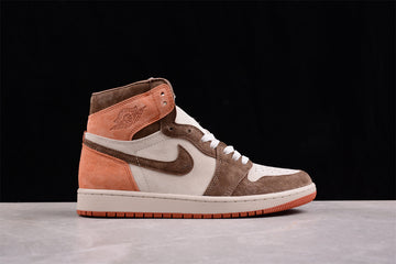 Air Jordan 1 Retro High OG – Sandstone Brown & Ember Orange