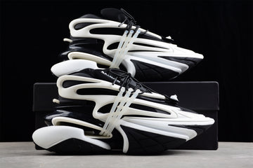 Balmain B-Runner Sneakers Black/White