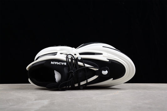 Balmain B-Runner Sneakers Black/White