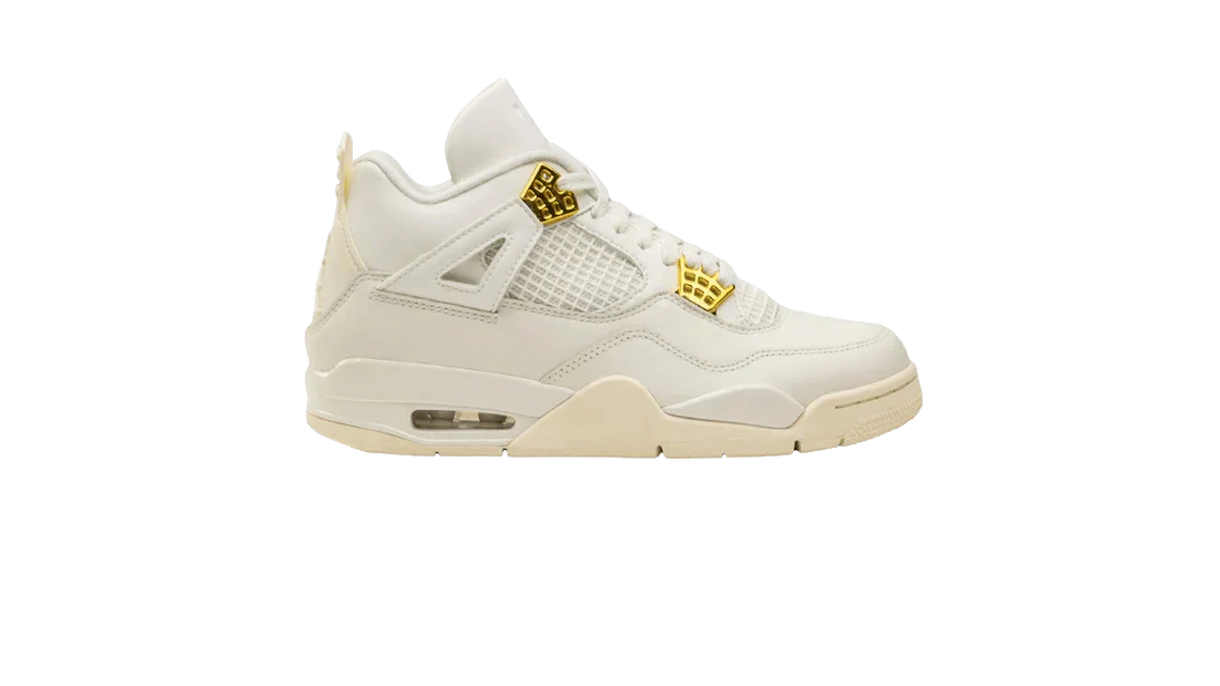 Jordan 4 Retro Metallic Gold (W)
